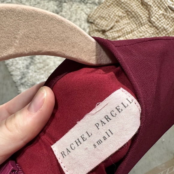 Rachel Parcell Pleated Red Dress - Picture 2 of 2